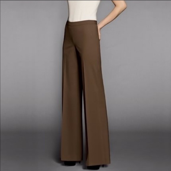 Lafayette 148 New York Pants - Lafayette 143 brown wide leg pant